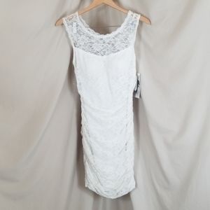 Honey and Rosie Lace Overlay Dress *NWT*